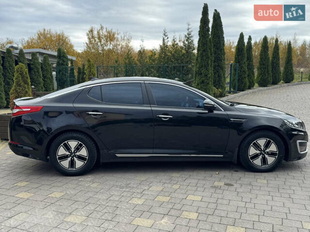 Черный Киа Оптима, объемом двигателя 2.36 л и пробегом 163 тыс. км за 8500 $, фото 4 на Automoto.ua