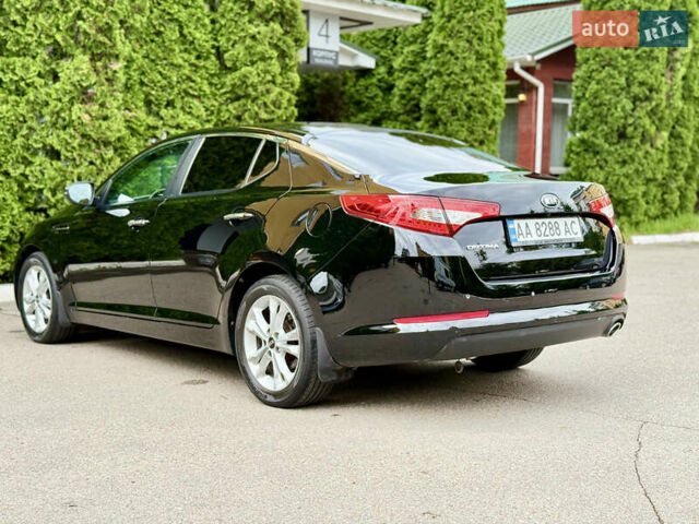 Черный Киа Оптима, объемом двигателя 2 л и пробегом 177 тыс. км за 9700 $, фото 10 на Automoto.ua