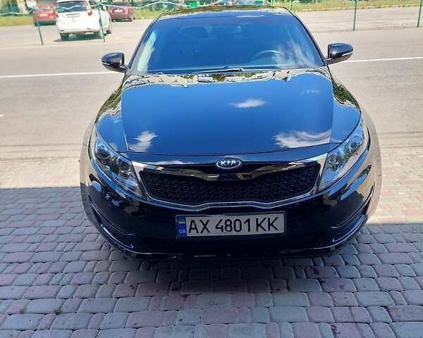 Чорний Кіа Оптіма, об'ємом двигуна 2 л та пробігом 155 тис. км за 8500 $, фото 4 на Automoto.ua