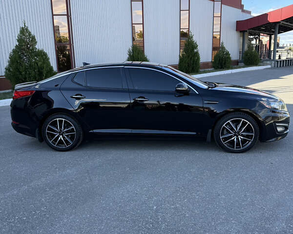 Чорний Кіа Оптіма, об'ємом двигуна 2 л та пробігом 112 тис. км за 8700 $, фото 1 на Automoto.ua