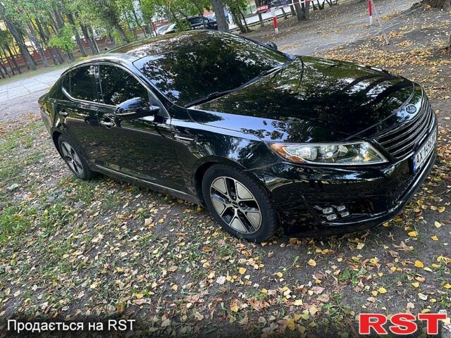 Черный Киа Оптима, объемом двигателя 2.4 л и пробегом 217 тыс. км за 9500 $, фото 3 на Automoto.ua