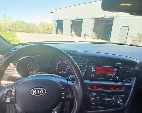 Чорний Кіа Оптіма, об'ємом двигуна 2 л та пробігом 155 тис. км за 8500 $, фото 22 на Automoto.ua