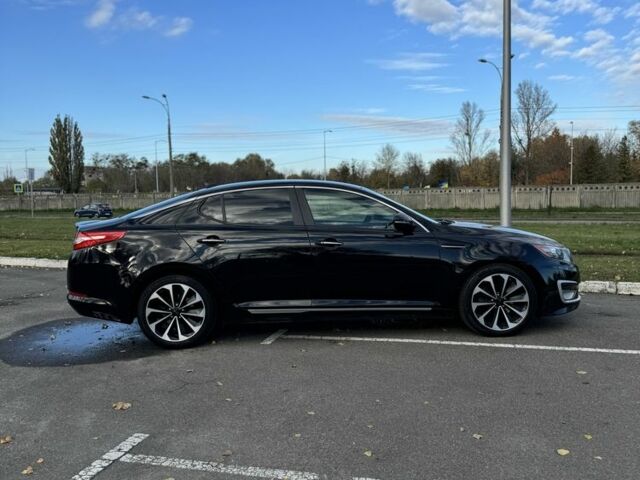 Черный Киа Оптима, объемом двигателя 2.4 л и пробегом 210 тыс. км за 262 $, фото 4 на Automoto.ua