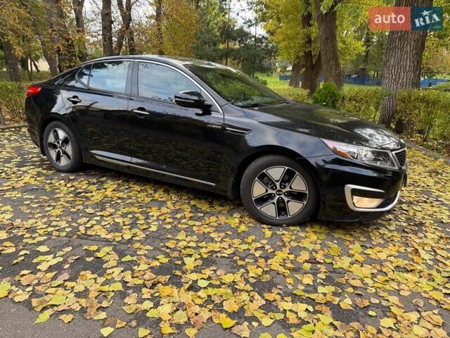 Черный Киа Оптима, объемом двигателя 2.4 л и пробегом 215 тыс. км за 9940 $, фото 2 на Automoto.ua