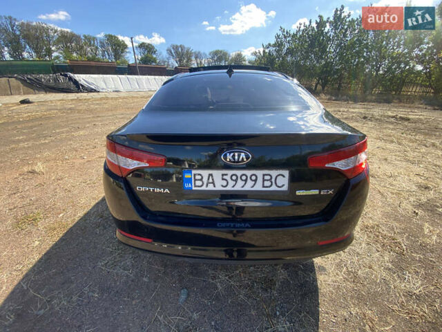 Чорний Кіа Оптіма, об'ємом двигуна 2.36 л та пробігом 121 тис. км за 11300 $, фото 11 на Automoto.ua