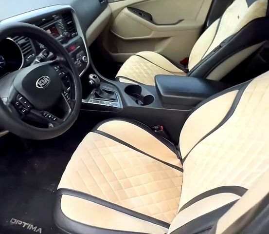 Черный Киа Оптима, объемом двигателя 2.4 л и пробегом 252 тыс. км за 10000 $, фото 7 на Automoto.ua