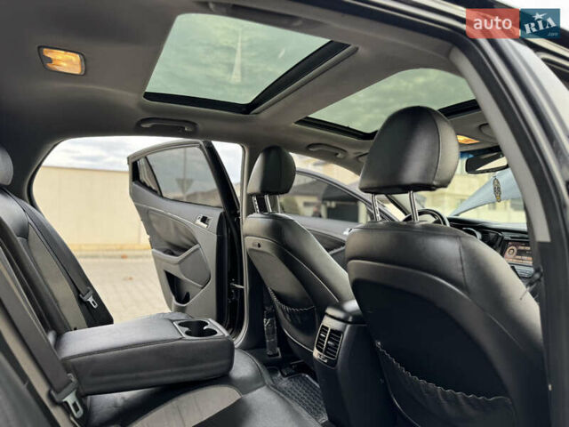 Черный Киа Оптима, объемом двигателя 2.4 л и пробегом 170 тыс. км за 9700 $, фото 46 на Automoto.ua