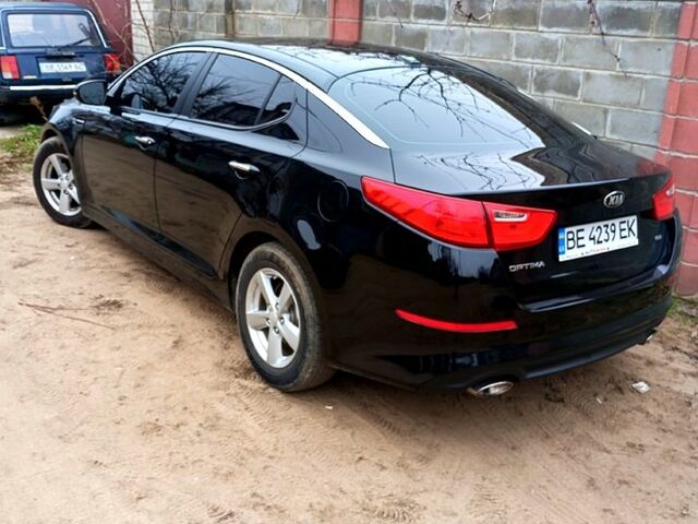 Черный Киа Оптима, объемом двигателя 2.4 л и пробегом 120 тыс. км за 9000 $, фото 1 на Automoto.ua