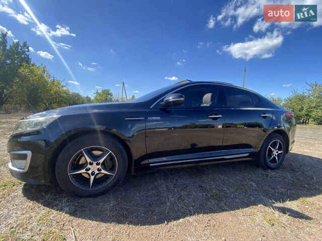 Чорний Кіа Оптіма, об'ємом двигуна 2.36 л та пробігом 121 тис. км за 11300 $, фото 1 на Automoto.ua