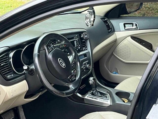 Черный Киа Оптима, объемом двигателя 2.4 л и пробегом 240 тыс. км за 9500 $, фото 3 на Automoto.ua