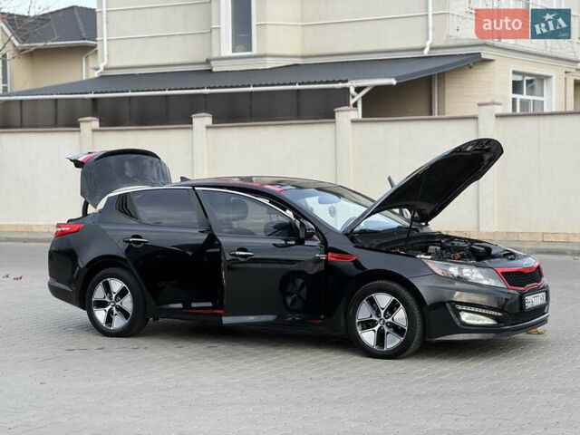 Черный Киа Оптима, объемом двигателя 2.4 л и пробегом 170 тыс. км за 9700 $, фото 22 на Automoto.ua