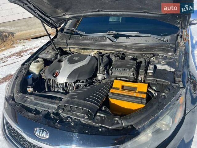 Черный Киа Оптима, объемом двигателя 2 л и пробегом 220 тыс. км за 9100 $, фото 12 на Automoto.ua