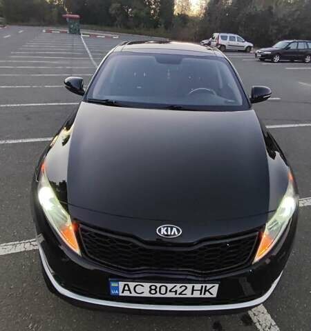 Черный Киа Оптима, объемом двигателя 2.36 л и пробегом 182 тыс. км за 11300 $, фото 9 на Automoto.ua