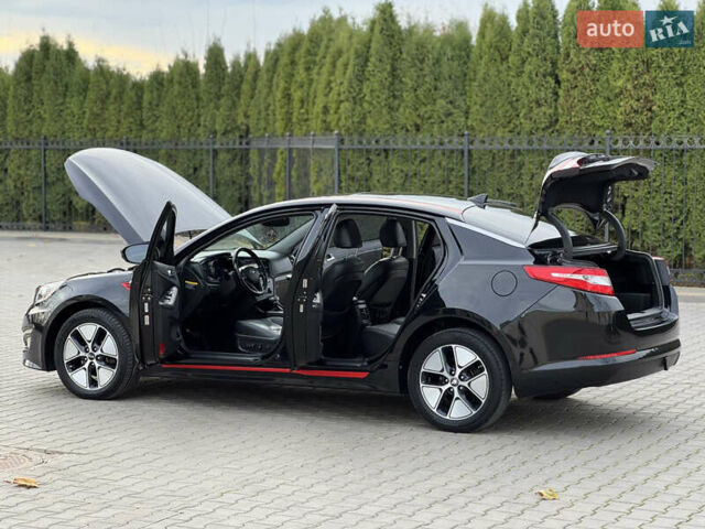 Черный Киа Оптима, объемом двигателя 2.4 л и пробегом 170 тыс. км за 9700 $, фото 30 на Automoto.ua