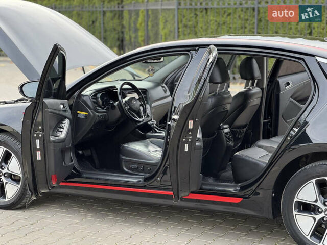 Черный Киа Оптима, объемом двигателя 2.4 л и пробегом 170 тыс. км за 9700 $, фото 31 на Automoto.ua