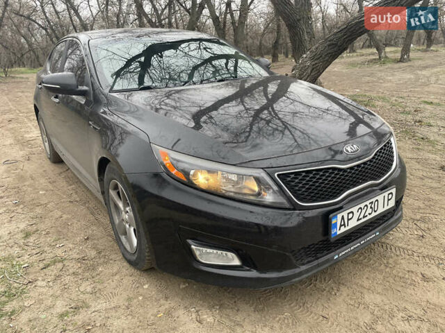 Черный Киа Оптима, объемом двигателя 2.4 л и пробегом 198 тыс. км за 9100 $, фото 3 на Automoto.ua
