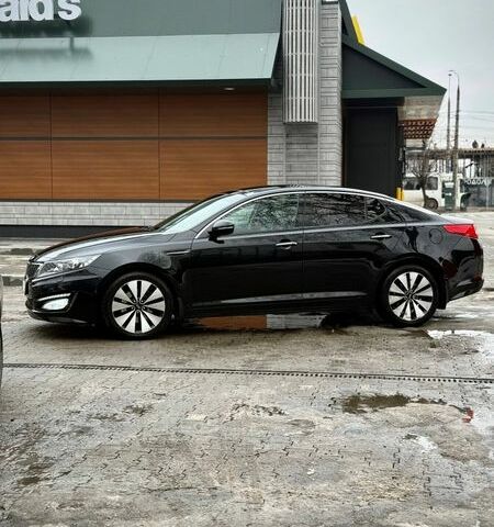 Чорний Кіа Оптіма, об'ємом двигуна 2.4 л та пробігом 117 тис. км за 10500 $, фото 6 на Automoto.ua