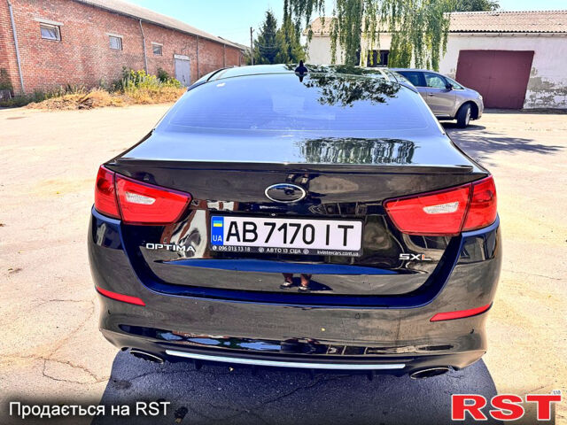 Черный Киа Оптима, объемом двигателя 2 л и пробегом 177 тыс. км за 10700 $, фото 10 на Automoto.ua