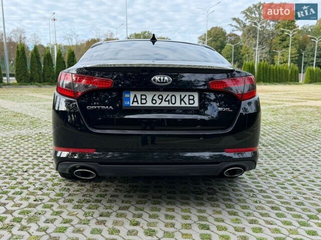 Чорний Кіа Оптіма, об'ємом двигуна 2 л та пробігом 77 тис. км за 11300 $, фото 3 на Automoto.ua