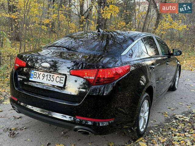 Черный Киа Оптима, объемом двигателя 2.4 л и пробегом 166 тыс. км за 8600 $, фото 12 на Automoto.ua