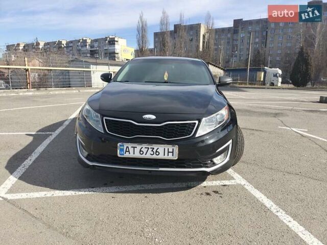 Чорний Кіа Оптіма, об'ємом двигуна 2.36 л та пробігом 119 тис. км за 12500 $, фото 3 на Automoto.ua