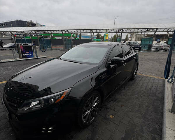 Чорний Кіа Оптіма, об'ємом двигуна 2 л та пробігом 174 тис. км за 12000 $, фото 3 на Automoto.ua