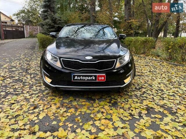 Черный Киа Оптима, объемом двигателя 2.4 л и пробегом 215 тыс. км за 9940 $, фото 3 на Automoto.ua