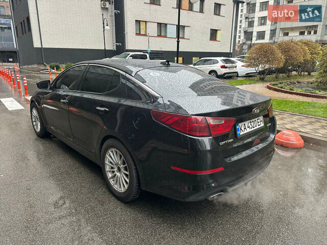 Черный Киа Оптима, объемом двигателя 2.4 л и пробегом 150 тыс. км за 9700 $, фото 4 на Automoto.ua