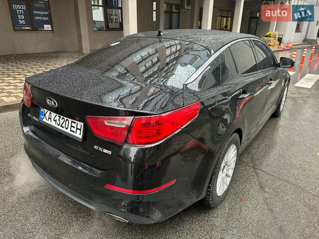 Черный Киа Оптима, объемом двигателя 2.4 л и пробегом 150 тыс. км за 9700 $, фото 18 на Automoto.ua
