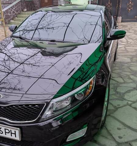 Черный Киа Оптима, объемом двигателя 2.36 л и пробегом 190 тыс. км за 11000 $, фото 12 на Automoto.ua
