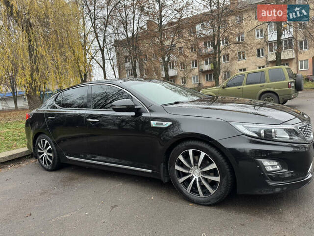 Чорний Кіа Оптіма, об'ємом двигуна 2.36 л та пробігом 168 тис. км за 10999 $, фото 10 на Automoto.ua