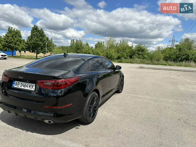 Черный Киа Оптима, объемом двигателя 2 л и пробегом 180 тыс. км за 13300 $, фото 5 на Automoto.ua