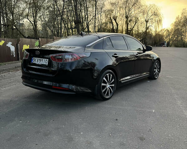 Черный Киа Оптима, объемом двигателя 2.36 л и пробегом 163 тыс. км за 10600 $, фото 3 на Automoto.ua