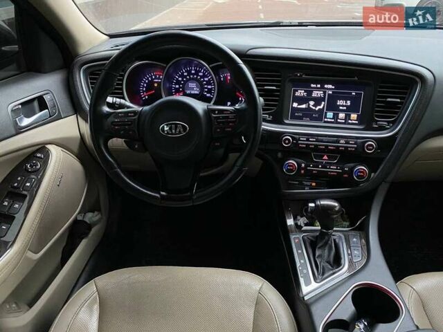 Черный Киа Оптима, объемом двигателя 2.4 л и пробегом 193 тыс. км за 8999 $, фото 21 на Automoto.ua