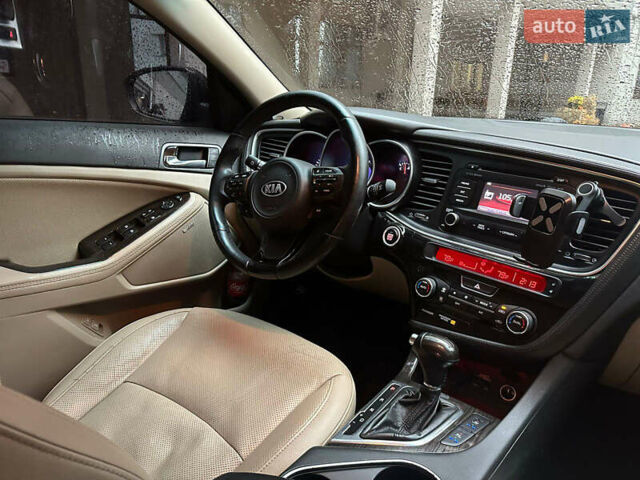 Черный Киа Оптима, объемом двигателя 2.4 л и пробегом 150 тыс. км за 9700 $, фото 15 на Automoto.ua