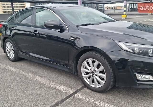 Чорний Кіа Оптіма, об'ємом двигуна 2.36 л та пробігом 216 тис. км за 10800 $, фото 2 на Automoto.ua