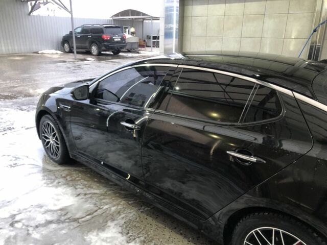 Черный Киа Оптима, объемом двигателя 2 л и пробегом 184 тыс. км за 14000 $, фото 1 на Automoto.ua