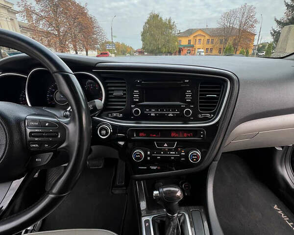 Кіа Оптіма 2014 у Ватутіне на Automoto.ua Чорний Кіа Оптіма, об'ємом двигуна 2.4 л та пробігом 180 тис. км за 9500 $, фото 46 на Automoto.ua