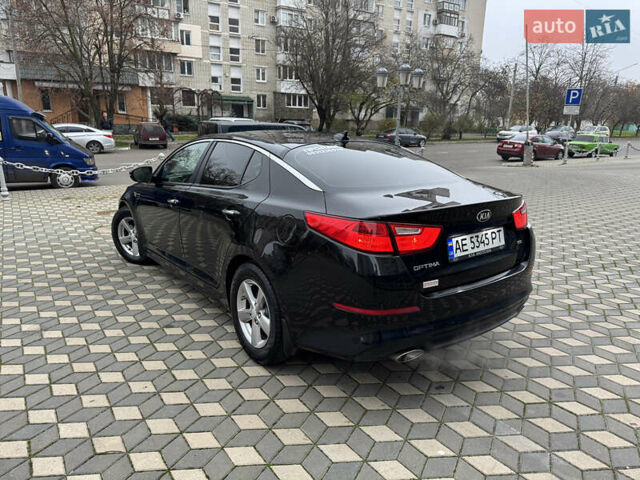 Черный Киа Оптима, объемом двигателя 2.36 л и пробегом 130 тыс. км за 11000 $, фото 6 на Automoto.ua