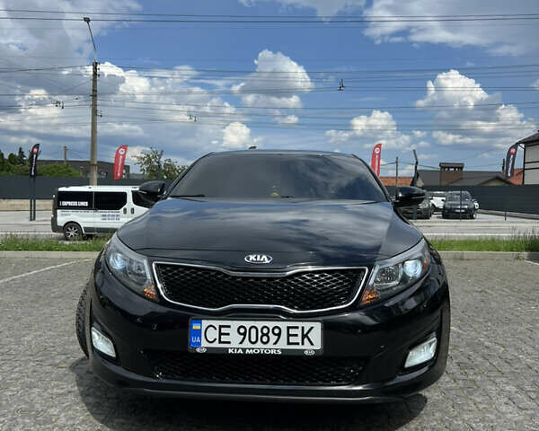 Черный Киа Оптима, объемом двигателя 2.4 л и пробегом 123 тыс. км за 8997 $, фото 2 на Automoto.ua