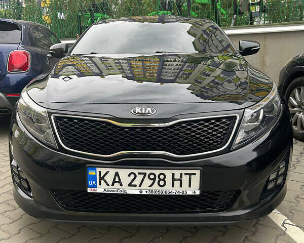 Черный Киа Оптима, объемом двигателя 1.7 л и пробегом 270 тыс. км за 12000 $, фото 3 на Automoto.ua