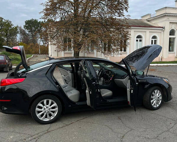 Кіа Оптіма 2014 у Ватутіне на Automoto.ua Чорний Кіа Оптіма, об'ємом двигуна 2.4 л та пробігом 180 тис. км за 9500 $, фото 12 на Automoto.ua