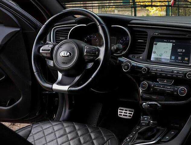 Черный Киа Оптима, объемом двигателя 2 л и пробегом 74 тыс. км за 5800 $, фото 11 на Automoto.ua