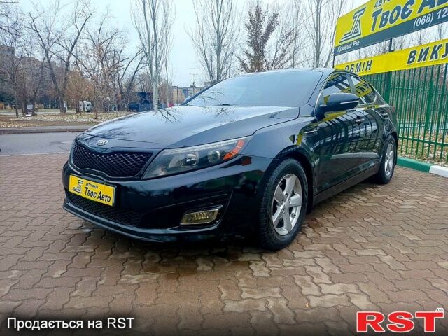 Черный Киа Оптима, объемом двигателя 24 л и пробегом 115 тыс. км за 10300 $, фото 2 на Automoto.ua