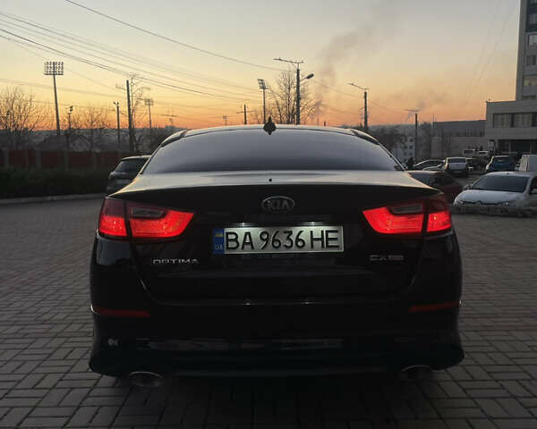 Чорний Кіа Оптіма, об'ємом двигуна 2.36 л та пробігом 186 тис. км за 9700 $, фото 4 на Automoto.ua