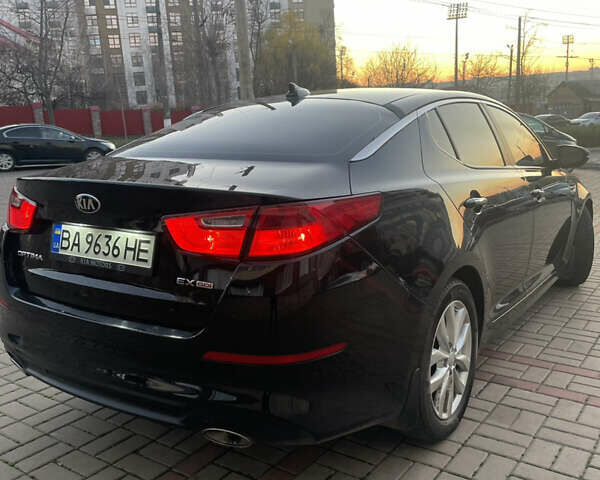 Чорний Кіа Оптіма, об'ємом двигуна 2.36 л та пробігом 186 тис. км за 9700 $, фото 5 на Automoto.ua