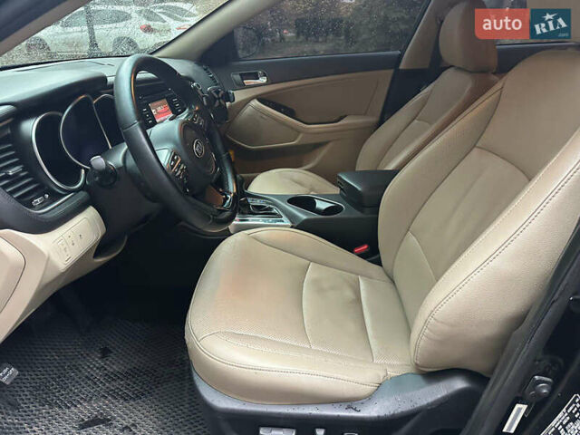 Черный Киа Оптима, объемом двигателя 2.4 л и пробегом 150 тыс. км за 9700 $, фото 14 на Automoto.ua