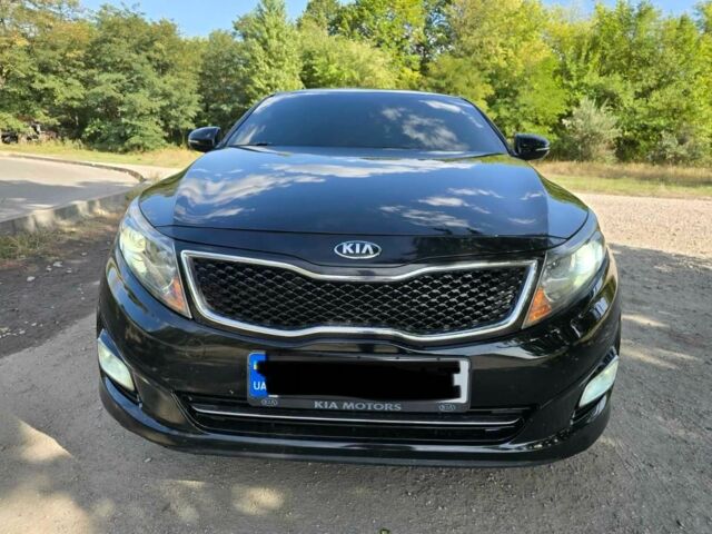 Чорний Кіа Оптіма, об'ємом двигуна 2 л та пробігом 202 тис. км за 7500 $, фото 8 на Automoto.ua