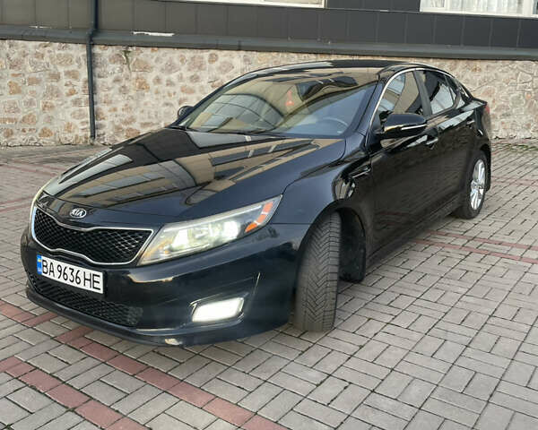 Чорний Кіа Оптіма, об'ємом двигуна 2.36 л та пробігом 186 тис. км за 9700 $, фото 2 на Automoto.ua