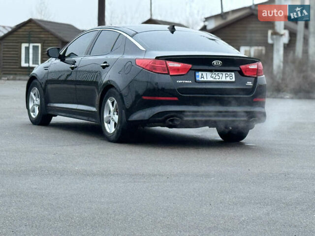 Черный Киа Оптима, объемом двигателя 2.36 л и пробегом 183 тыс. км за 8750 $, фото 12 на Automoto.ua